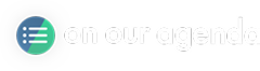 On our Agenda logo